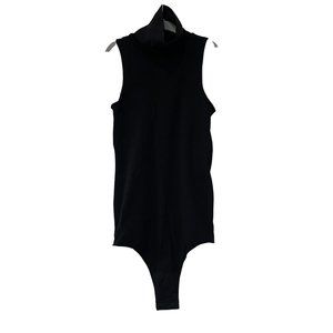 Commando Ballet Sleeveless Turtleneck Bodysuit OS